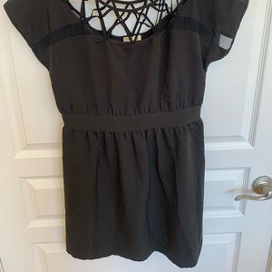 silence + noise black dress